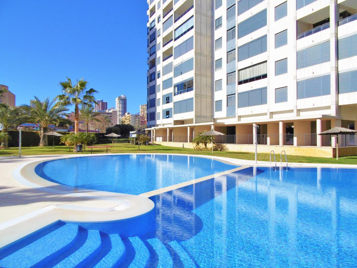 Gemelos 26 Resort Apartment 22E Levante Beach Benidorm Exteriör bild